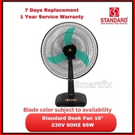 Standard Electric Fan Desk Fan 16" Desk Fan  SDS 16 B/ SDX 16 B1 1 Year Warranty