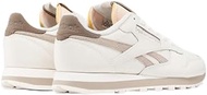Reebok Classic Leather Women Training Running Shoes, Chalk/Ash/Utility Brown, 5 US