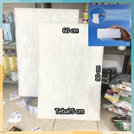 AQUARIUM POND FILTER COTTON FOAM 90 X 60 CM 5 CM THICKNESS FOAM 45 CM X 30 CM WASHABLE SOLID FOAM