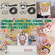 Cute Panda charger cover for XIAOMI 120W Model MDY-15-EX/16-EN charger Cover Set Redmi Note12 Pro Ch