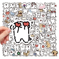 100 Cute cartoon puppy stickers Cute cartoon puppy stickers Cute diy Handbook Material stickers 100 