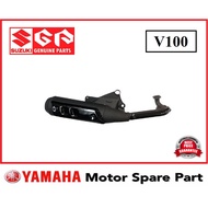 SUZUKI V100 EXHAUST PIPE ASSY 0 EKZOS PIPE MUFFLER COMP V-100 V 100 V100 SUZUKI