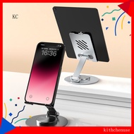 [KC] Mobile Phone Holder Durable Mobile Stand 360° Rotatable Foldable Phone Stand Adjustable Holder for Phones Tablets