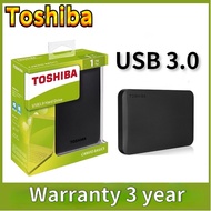 2024 Toshiba 2.5" External Hard Drive Canvio Basics / Portable HDD USB 3.0 (1TB/2TB) (Free Hard Bag)