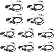 Walkie Talkie Headsets Earpiece with Mic 2 Pins for Baofeng UV-5R BF-F8HP BF-888S Retevis H-777 Arcs