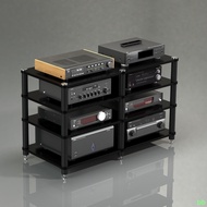 Audio Cabinet Rack Power Amplifier Tv Audiovisual Equipment