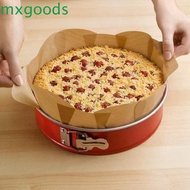MXGOODS 6/8inch Cake Tin Liner Biscuit Oilpaper Baking Mat Pizza Reusable Cookies Cake Round Non-sti