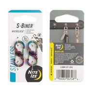 Nite Ize - Keychain LSBM-07-2R3 - S-Binner Microlock pack 2