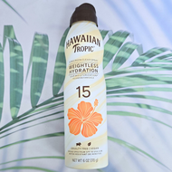 40% Sale!!! EXP.04-05/25 (Hawaiian Tropic®) Silk Hydration Clear Spray Sunscreen Weightless 170g สเป