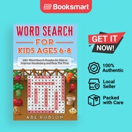 Word Search For Kids Ages 6-8 - Hardback - English - 9781922462701