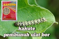 Kakute 60 sp kmasan 400 gr  insektisida pembunuh ulat bor ulatdaun dan ulat buah . secaralangsung me