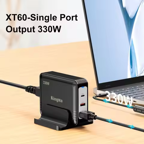 330W 19.5V 16.9A Power GaN Adapter for Dell Alienware x51, X51 R2, M18x R1, R2, R3, M18X-0143 laptop