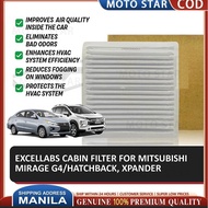 Cabin Filter for Mitsubishi Mirage G4/HB (2012 - Up), Mitsubishi Xforce (2023 - Up)