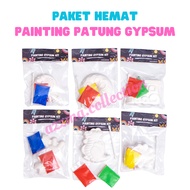 Happygyp Educational Toys for Children Gypsum Painting Kit Painting 1 3D Gypsum Statue