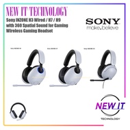 Sony INZONE H3 Wired / H5 / H7 / H9 Wireless Gaming Headset with 360 Spatial Sound for Gaming, Activ