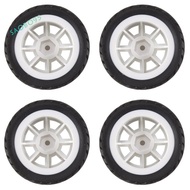 4Pcs Rubber Tire Tyre Wheel for SG1603 SG1604 SG1605  UD1601 UD1602 UD1603 UD1604 1/16 RC Car Upgrad