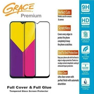 SAMSUNG M10 TEMPERED GLASS FULL COVER 5D 6D/