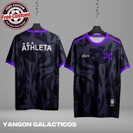 [Custom Name Number] GALACTICS Jersey, YANGON, Purple‌
