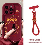 New Year Firework Ladder Casing For Xiaomi Poco C75 C65 C61 C55 C51 C50 C40 C31 Civi 4 Pro 3 2 1s Mi