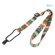 Mary Ethnic Style Ukulele Strap Clip On Adjustable Ukulele Shoulder Strap with J Hook