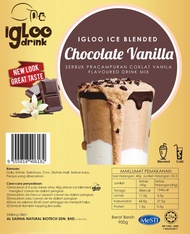 IGLOO SERBUK PRACAMPURAN KREMER SUSU ( ICE BLENDED FRUITTI INSTANT PREMIX POWDER OR NON DAIRY CREAME
