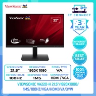 VIEWSONIC VA220-H Full HD Monitor 21.5" 1920X1080 1MS 100HZ VGA HDMI VA 3YW