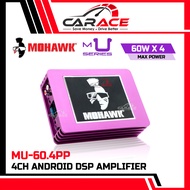 MOHAWK DSP Android Amplifier Plug & Play Android Player Car Power Amp 4 Channel Bass Boost MU-60.4PP