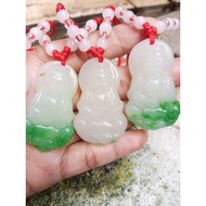 MERAH DEWI KWAN IM JADE NECKLACE RED THREADTALI
