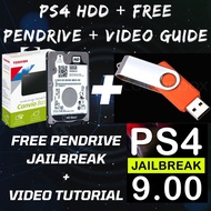 PS4 FREE PENDRIVE 9.00 + VIDEO TUTORIAL / GAMES FULL DLC / PS4 JAILBREAK ONLY / GAMES HEN / EXT HDD 