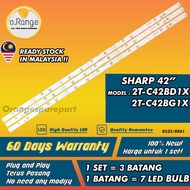 2T-C42BG1X 2T-C42BD1X 42" / SHARP 42 INCH LED TV BACKLIGHT LAMP 2TC42BD1X 2TC42BG1X Mla10 /  "