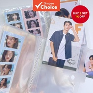 Korean Style 4 Grids Photo Strip Album for 6 Inch Idol Cards, 20-Page Collectible Book, 4-Cut Photos
