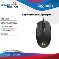 Logitech G102 LIGHTSYNC Gaming Mouse ( Black / White )
