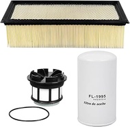 FD4596 FL1995 FA1750 Fuel/Oil/Air Filter Kit Fits For 1999-2003 7.3L Ford Powerstroke Diesel Replace