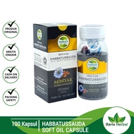 Habbatussauda Oil Softegl 100 Capsules | Black Cumin Oil Habbats Black Cumin Original