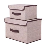 2in1 Storage Box Basket Foldable Clothes Underwear Bras Wardrobe Organizer clothes quilt