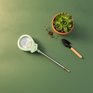 4-in-1 Tester Meter Batterybattery-Less Moisture pH Meter Garden Tool Selector Switch  Housing