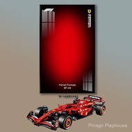 Applicable to Model 42207 Ferrari Sf24 RedBull 42206 Formula F1 Building Blocks Wall Photo Frame Exh