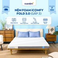 IComfy Fold 3.0 Foam Mattress folds 3 times, breathable, soft