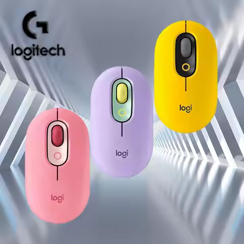 Logitech M350POP Wireless Mouse,+G304/M750 Ergonomic Design for Multiple Scenarios, Suitable for Off