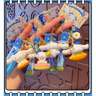 GANTUNGAN Bag Charm ORI Sanrio Character Cinnamoroll Bakery Keychain Bag Charm