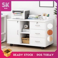 SKPLUS 90CM Home Office Filing Cabinet Shelf Minimalist Organizer Storage Cabinet