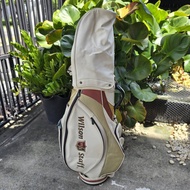 ถุงกอล์ฟ WILSON STAFF ** ไม่มีสายสะพาย ** มือสอง ถุง TOUR ใบใหญ่ สภาพสวยเดิมๆเลยค่ะ ใส่ไม้กอล์ฟและขอ