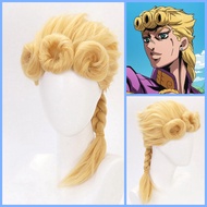 Jojo’s Bizarre Adventure Giorno Giovanna Golden Cosplay Wig