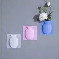 DFANCCIE Unique FLOWER VASE Wall-Mounted Flower Vase Magic Flower Vase Silicone Flower Vase/