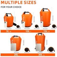 5L/10L/15L/20L/30L Waterproof Dry Bag, Swimming Backpack Rafting Surfing Bag, Hiking Outdoor Sports 