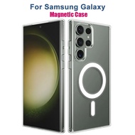 Samsung S23 Ultra/S22/S23 FE/S23 Plus Magnetic Wireless Charge case S23Ultra