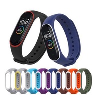 [Mix Color] Replacement Mi Band 3 / Band 4/ Xiaomi M3/ M4 Silicone Strap Silicone Colorful Smart Wri