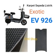 Exotic EV926 or EV 926 Electric Bike Mat with Rubber Pattern