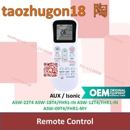 Aux Isonic Air Conditioner Remote Control [25] ASW-22T4 ASW-18T4/FHR1-IN ASW-12T4/FHR1-IN ASW-09T4/F