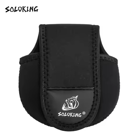 Soloking Fishing Reel Case Baitcasting Reel Bag Reel Cover Protective Fishing Tackle Accessories